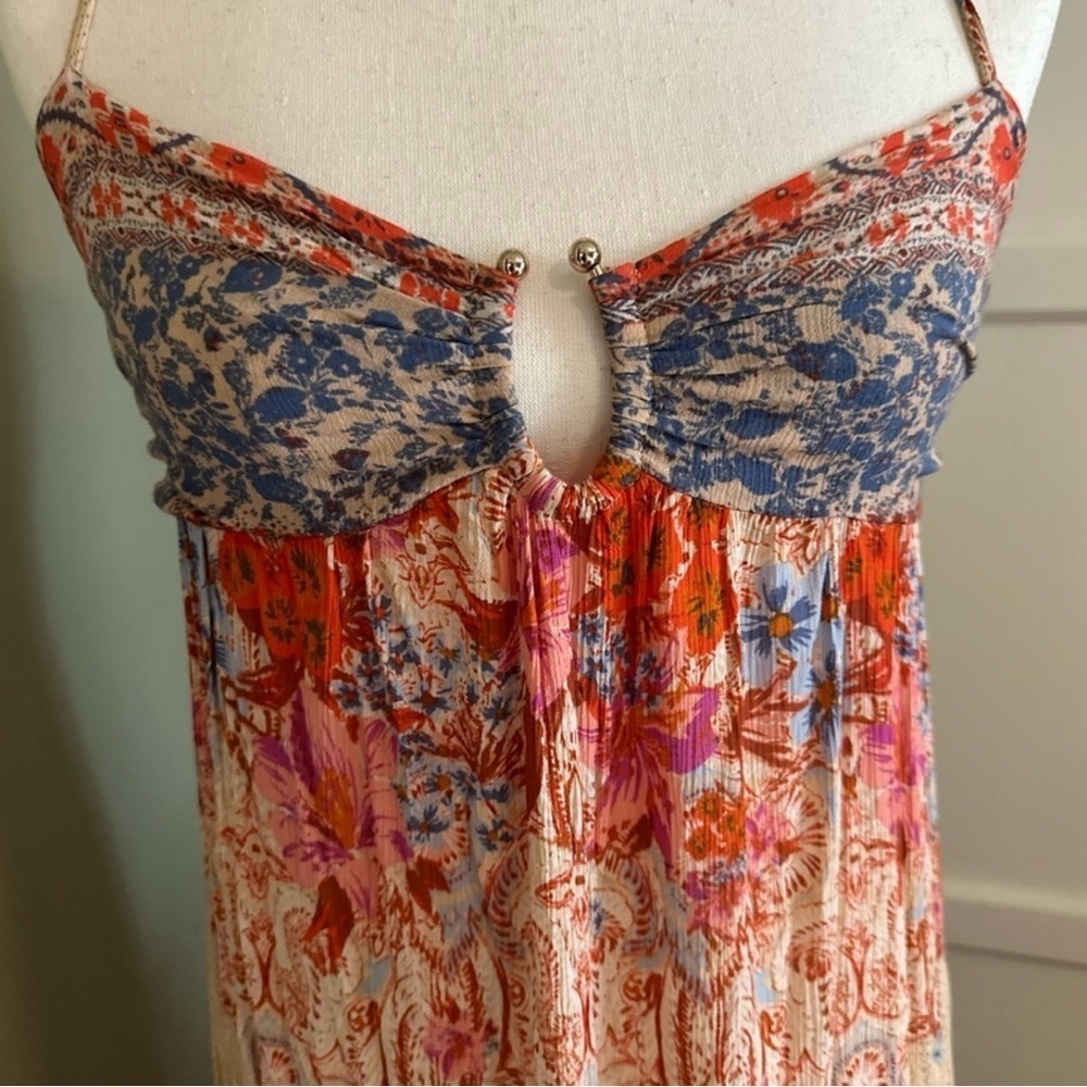 Free People Intimately Give A Little Sleeveless Maxi Dress, Size Medium EUC - Picture 13 of 14
